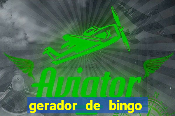 gerador de bingo cha de bebe